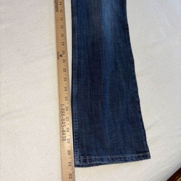 Wrangler Boot Cut Women's Jeans  Medium Wash Cowgirl Western (Sz12)33/30 Inches - Picture 5 of 5